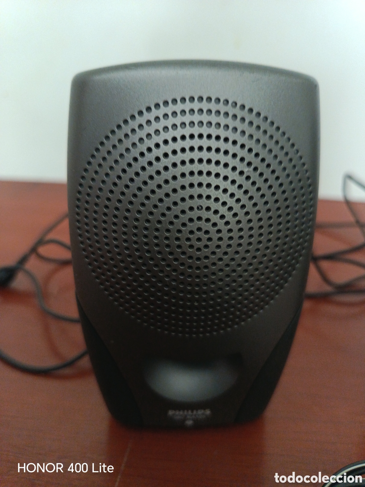 Radios antiguas: Pareja Altavoces Philips Gris - Foto 2