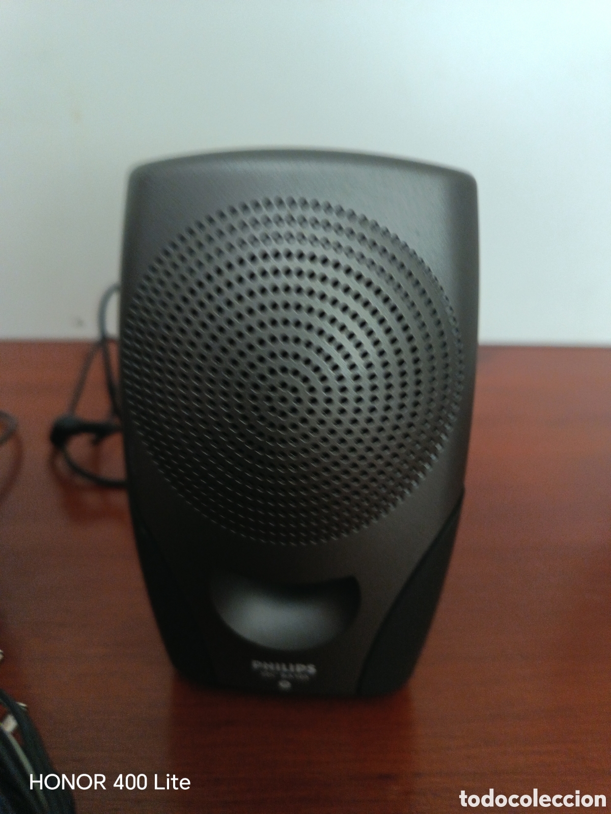 Radios antiguas: Pareja Altavoces Philips Gris - Foto 3