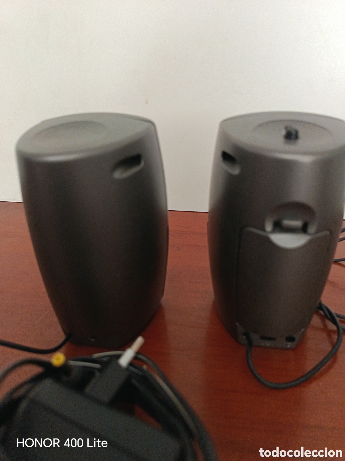 Radios antiguas: Pareja Altavoces Philips Gris - Foto 4