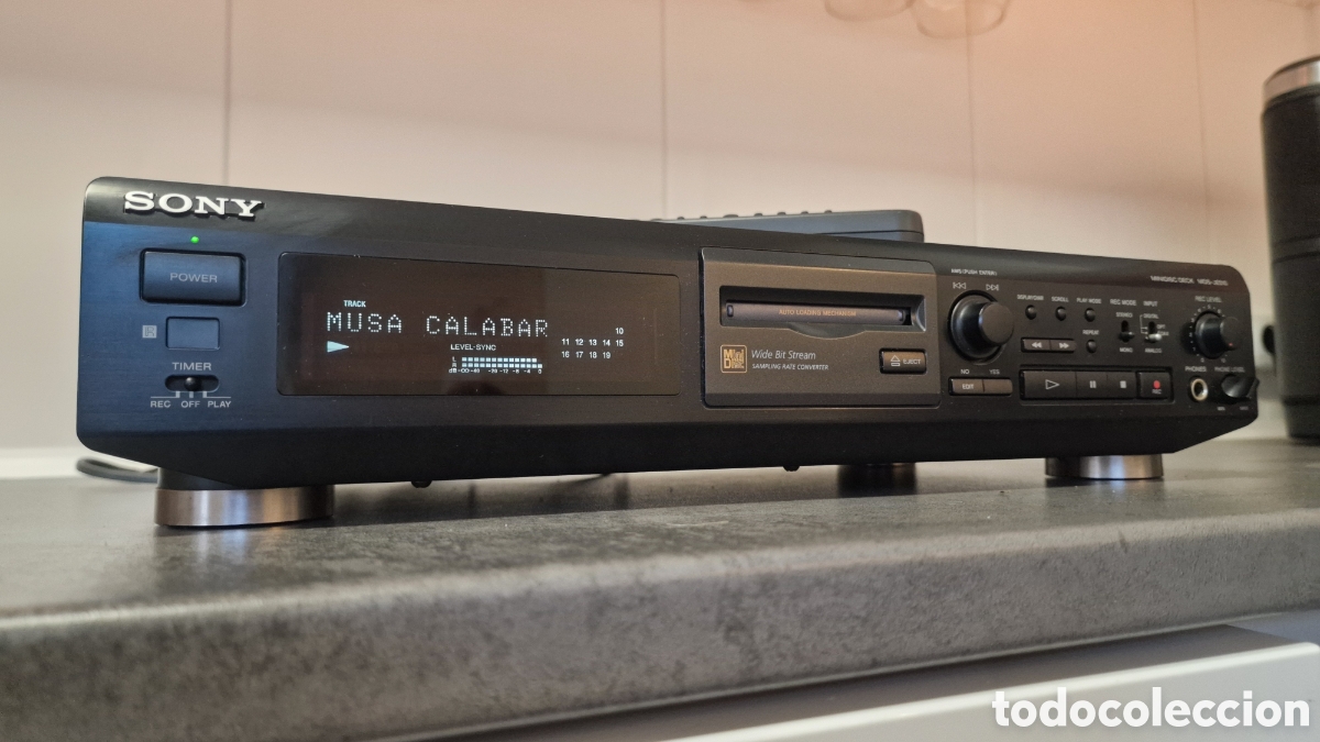 Radios antiguas: SONY MDS-JE510 MiniDisc Deck