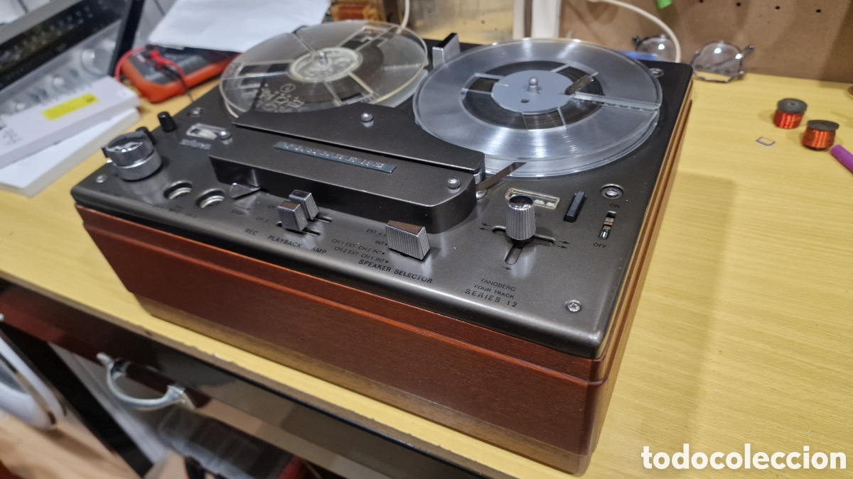 Radios antiguas: TANDBERG Model 12-41 Tape Recorder Reel to Reel