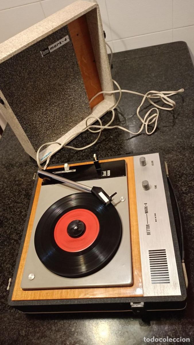 Radios antiguas: TOCADISCOS BETTOR MARK 4 DUAL 410 - Foto 2