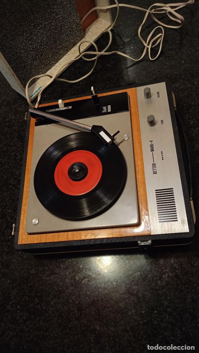 Radios antiguas: TOCADISCOS BETTOR MARK 4 DUAL 410 - Foto 5