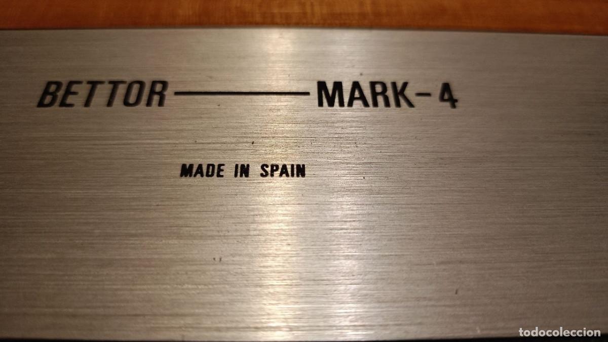 Radios antiguas: TOCADISCOS BETTOR MARK 4 DUAL 410 - Foto 6