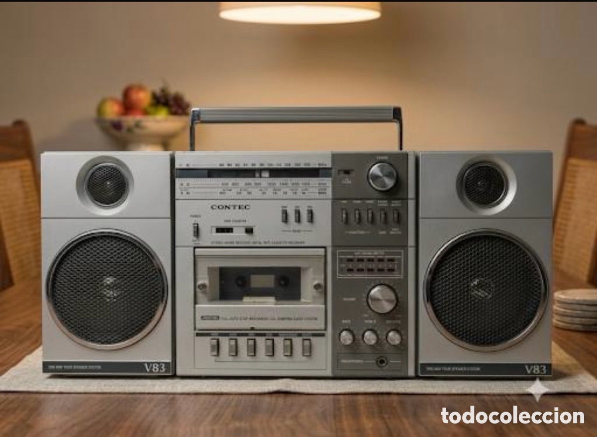 Radios antiguas: Radiocasette vintage . CONTEC