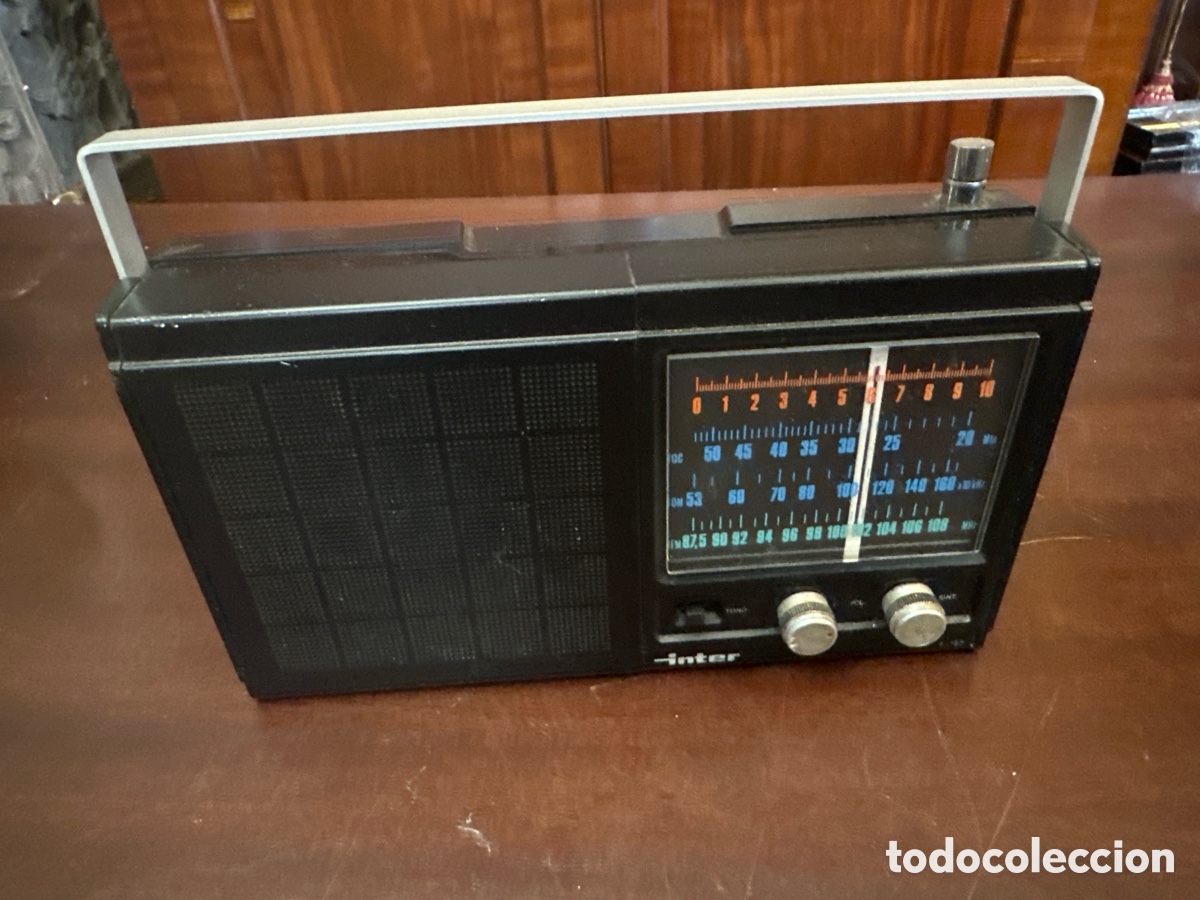 Radios antiguas: RADIO TRANSISTOR INTER E-156 - Foto 7