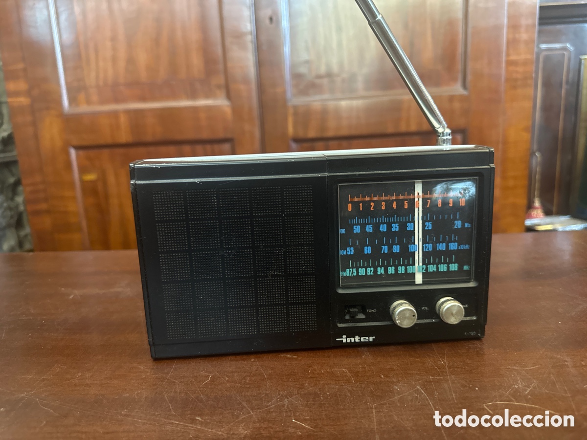 Radios antiguas: RADIO TRANSISTOR INTER E-156 - Foto 10