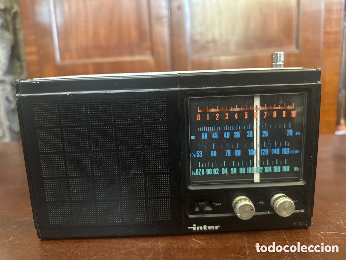 Radios antiguas: RADIO TRANSISTOR INTER E-156 - Foto 11