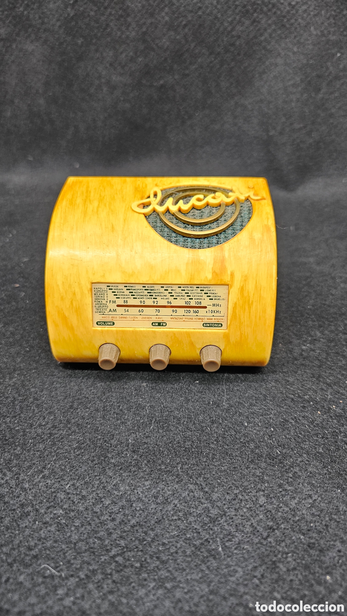 Radios antiguas: Radio transistor miniatura de colecci&oacute;n