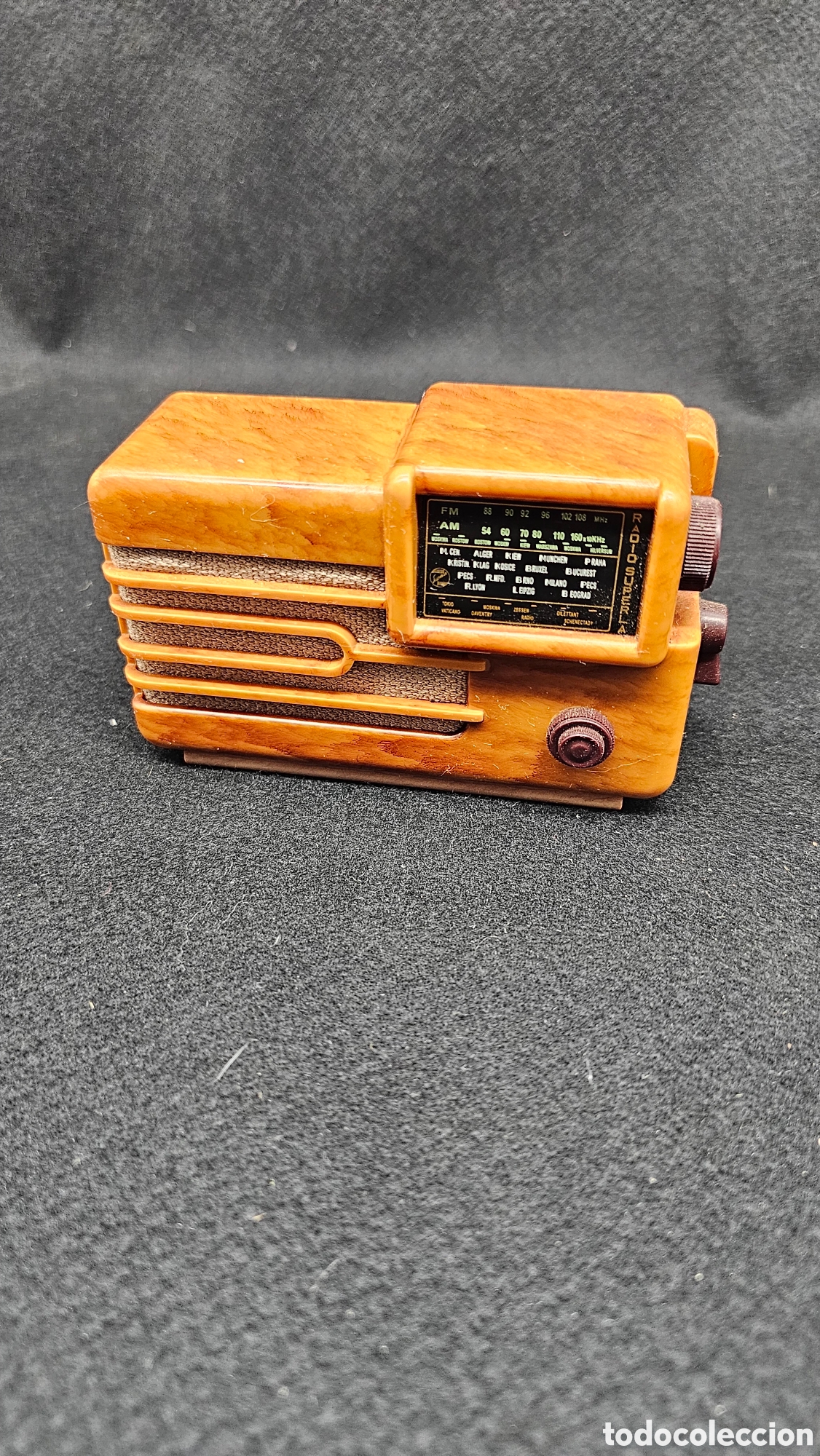 Radios antiguas: Radio transistor miniatura de colecci&oacute;n