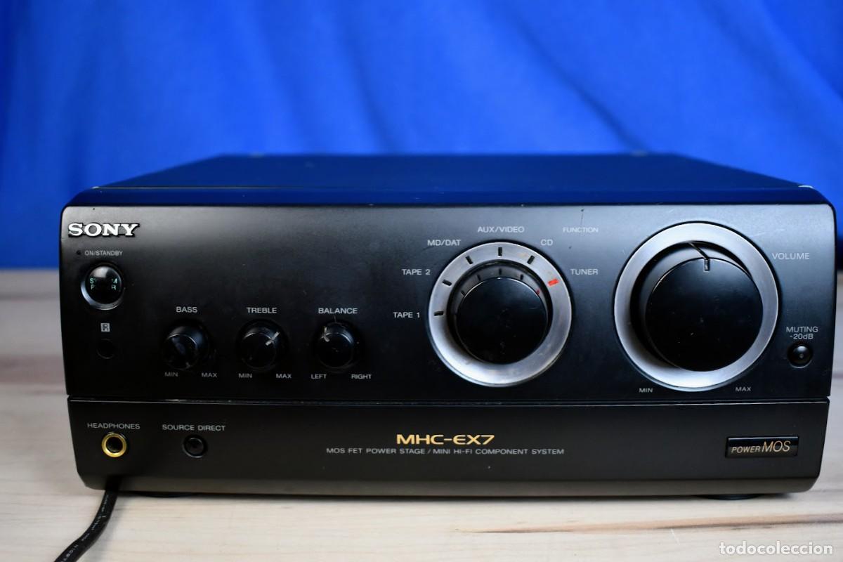 Radios antiguas: Amplificador Sony MHS-EX7 para reparar o piezas