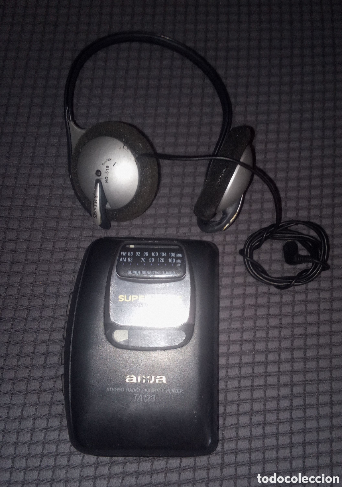 Radios antiguas: WALKMAN CON CASCOS AIWA