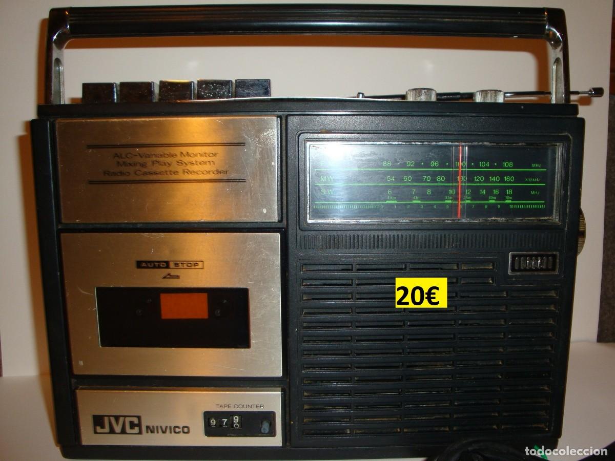 Radios antiguas: Radio casette JVC NIVICO