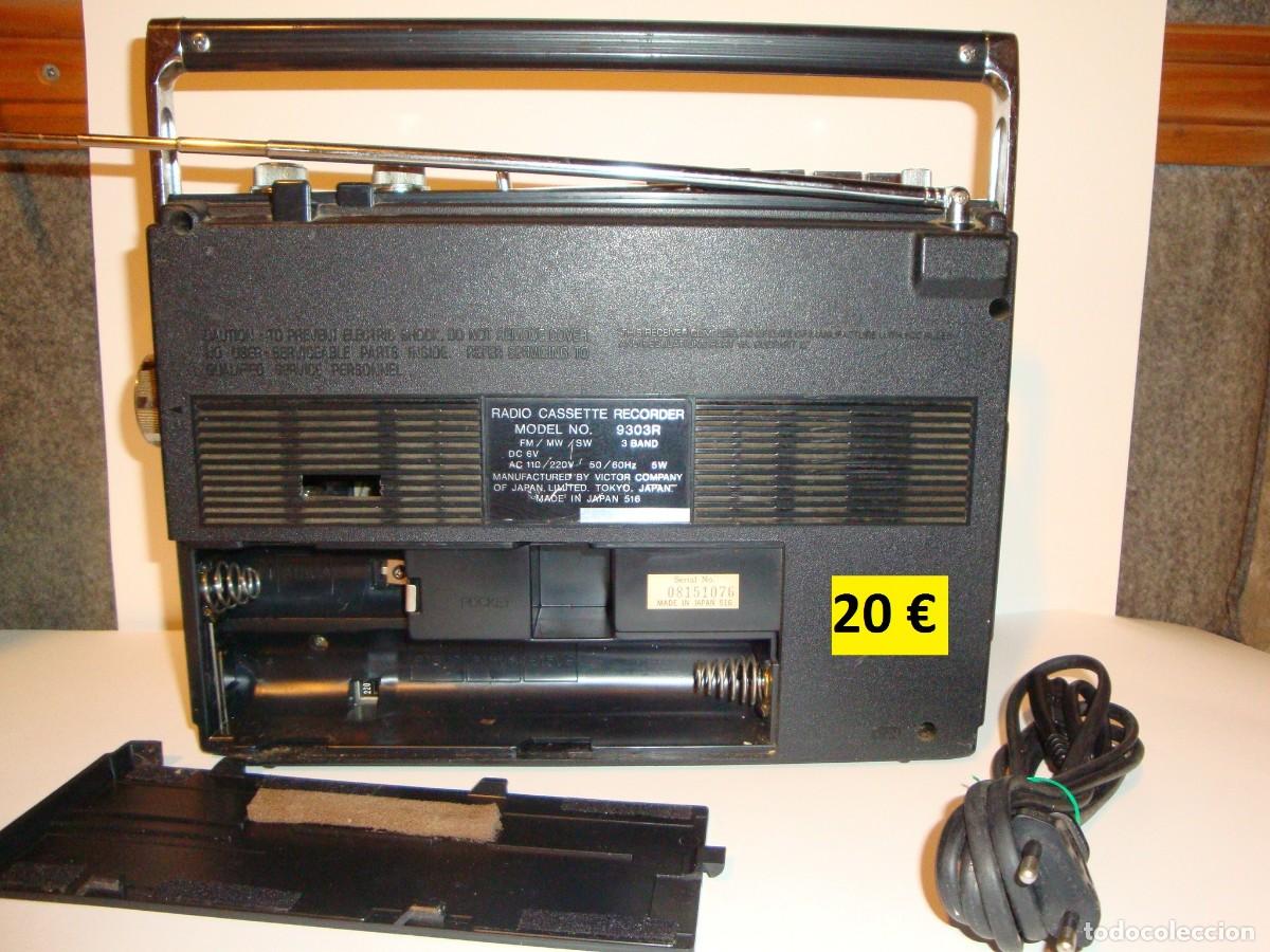 Radios antiguas: Radio casette JVC NIVICO - Foto 4