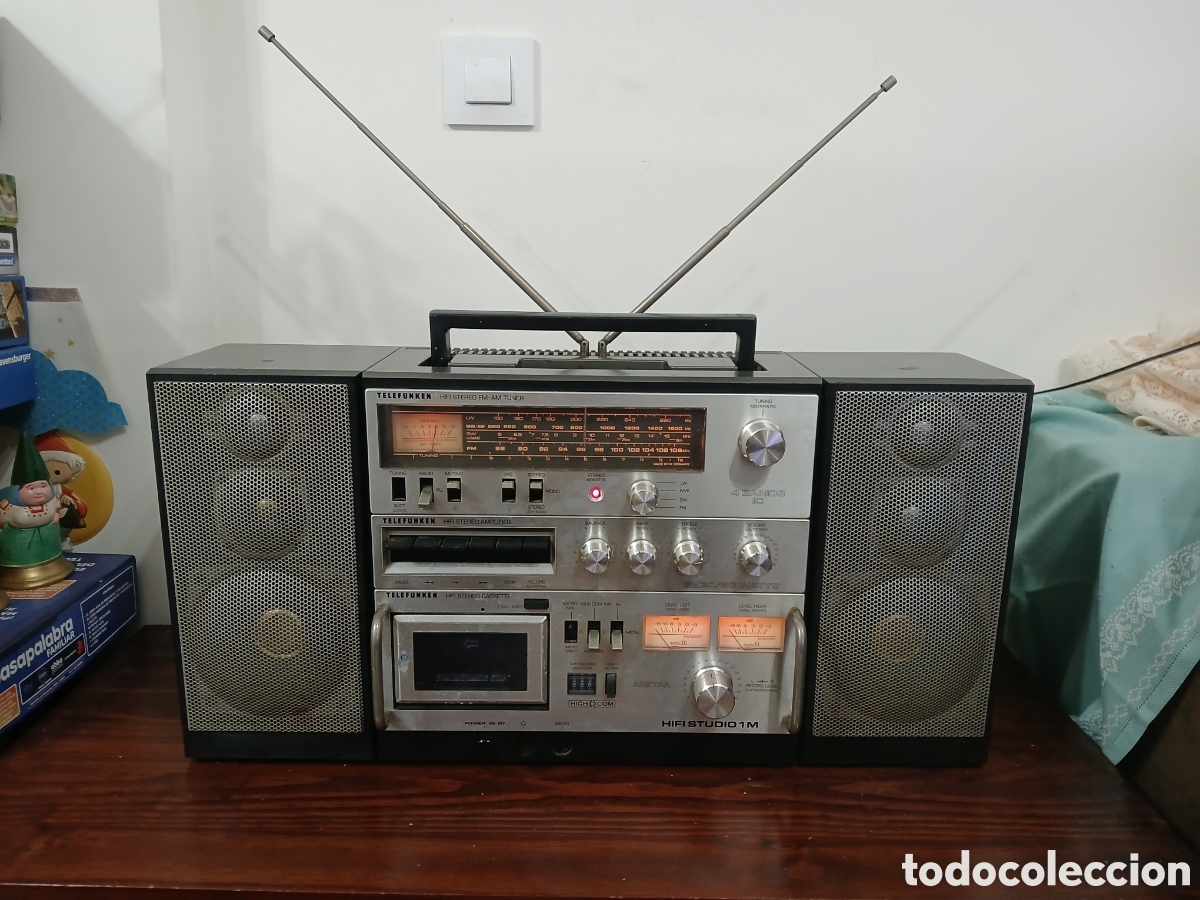 Radios antiguas: Telefunken HiFi Studio 1M (Reparar / Piezas)