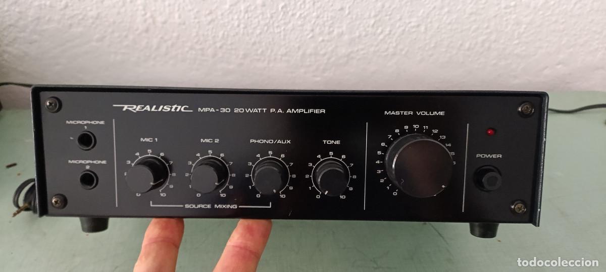 Radios antiguas: AMPLIFICADOR REALISTIC MPA-30