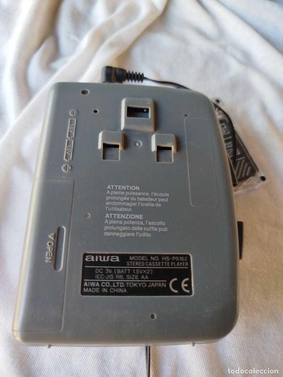 Radios antiguas: WALMAN AIWA STEREO CASSETTE PLAYER - Foto 2