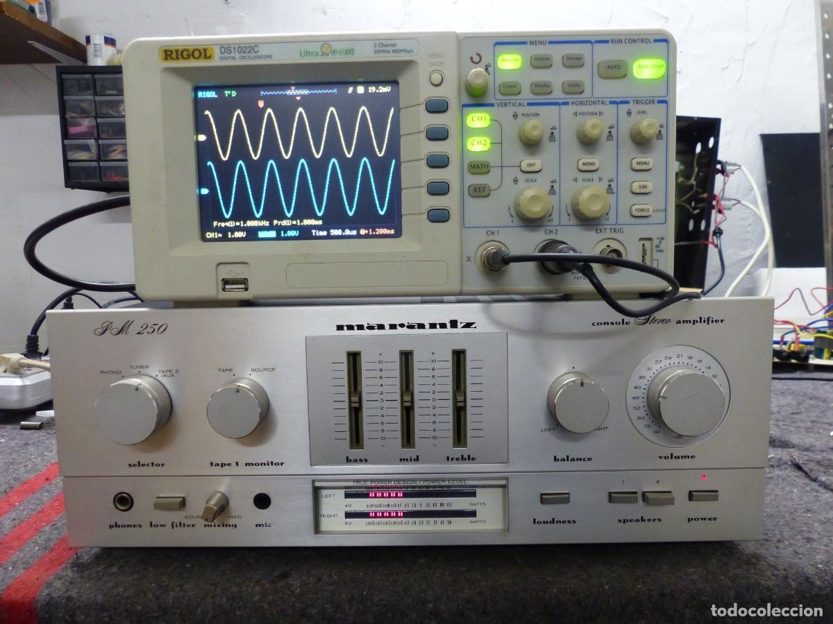 Radios antiguas: Amplificador Marantz PM 250