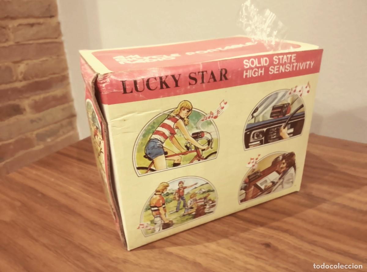 Radios antiguas: Radio transistor Bicycle Lucky Star - Foto 4
