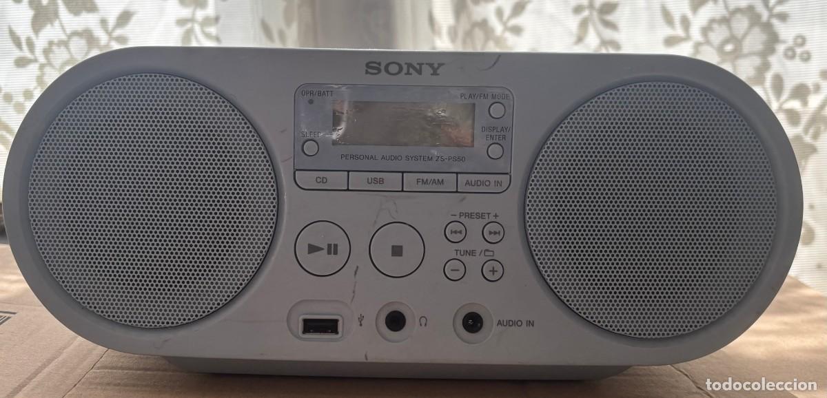 Radios antiguas: RADIO SONY MODELO: ZS-PS50 PARA COLECCIONISMO O REPARACION. RADIOCASSE-01 ,2