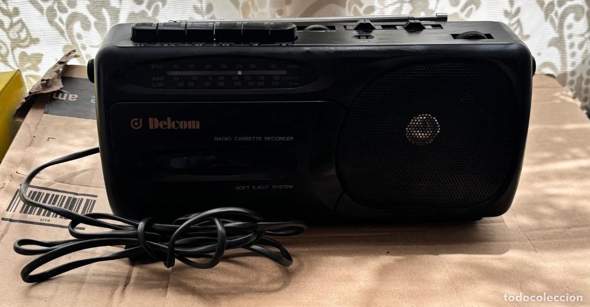 Radios antiguas: RADIOCASETE MONOAURAL DELCOM COLECCIONISMO O REPARACION. RADIOCASSE-12
