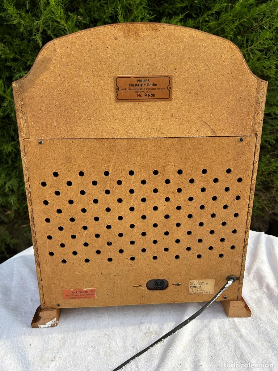 Radios antiguas: RADIO ANTIGUA PHILIPS NOSTALGIE RB 635 / FUNCIONANDO - Foto 2