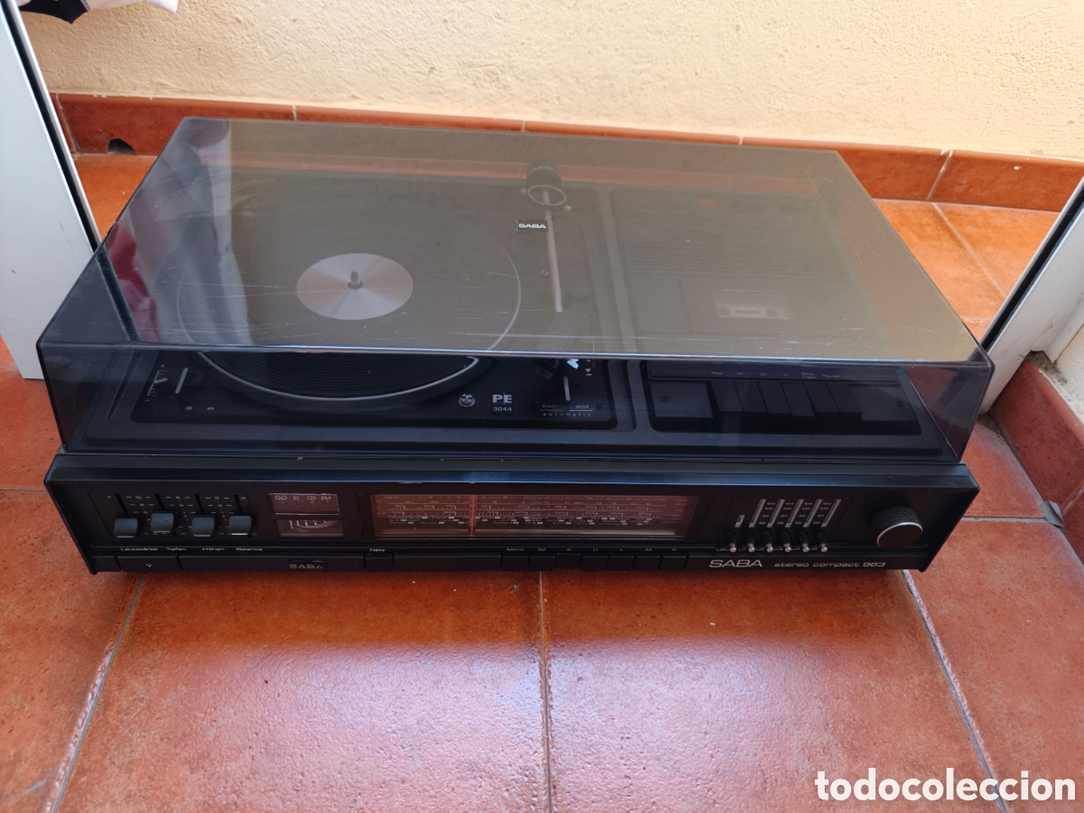 Radios antiguas: EQUIPO DE MUSICA COMPACTO MARCA SABA