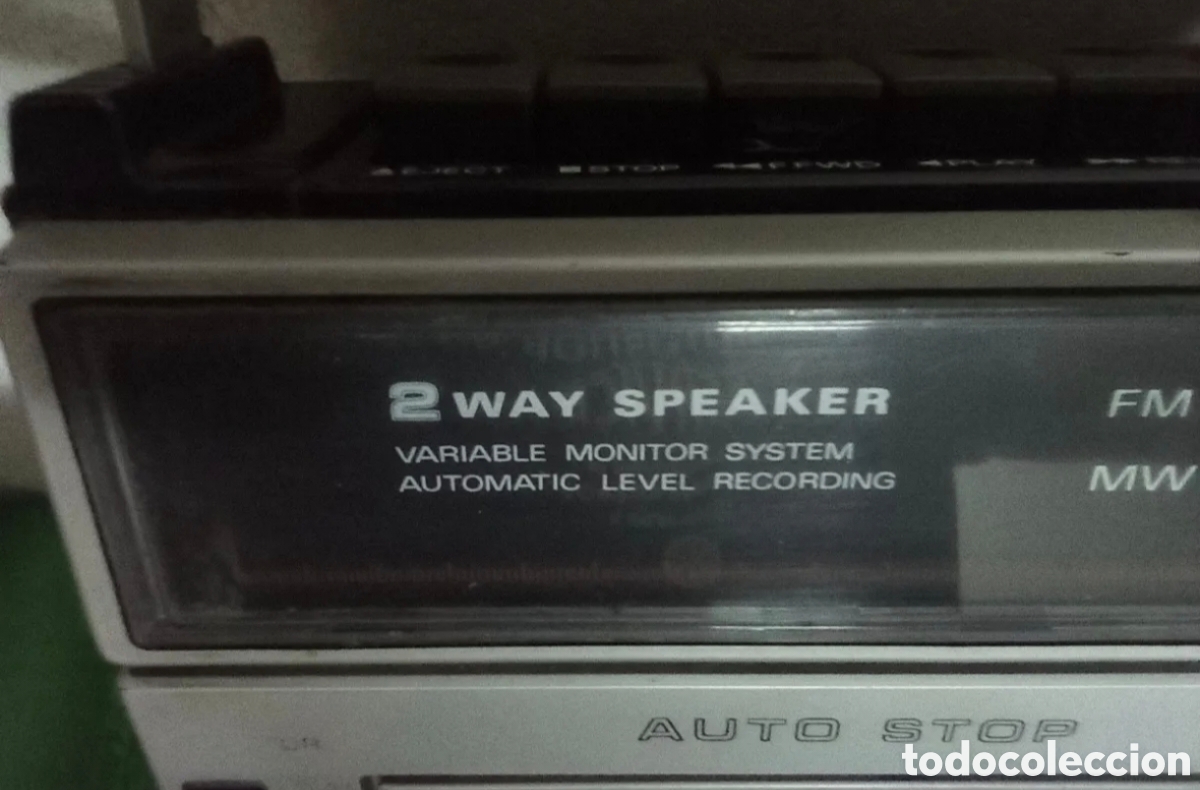 Radios antiguas: Radio cassette sanyo - Foto 5