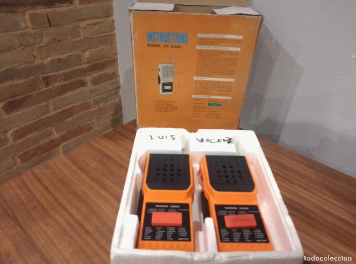 Radios antiguas: Walkie talkies SET GT 2040 - Foto 2