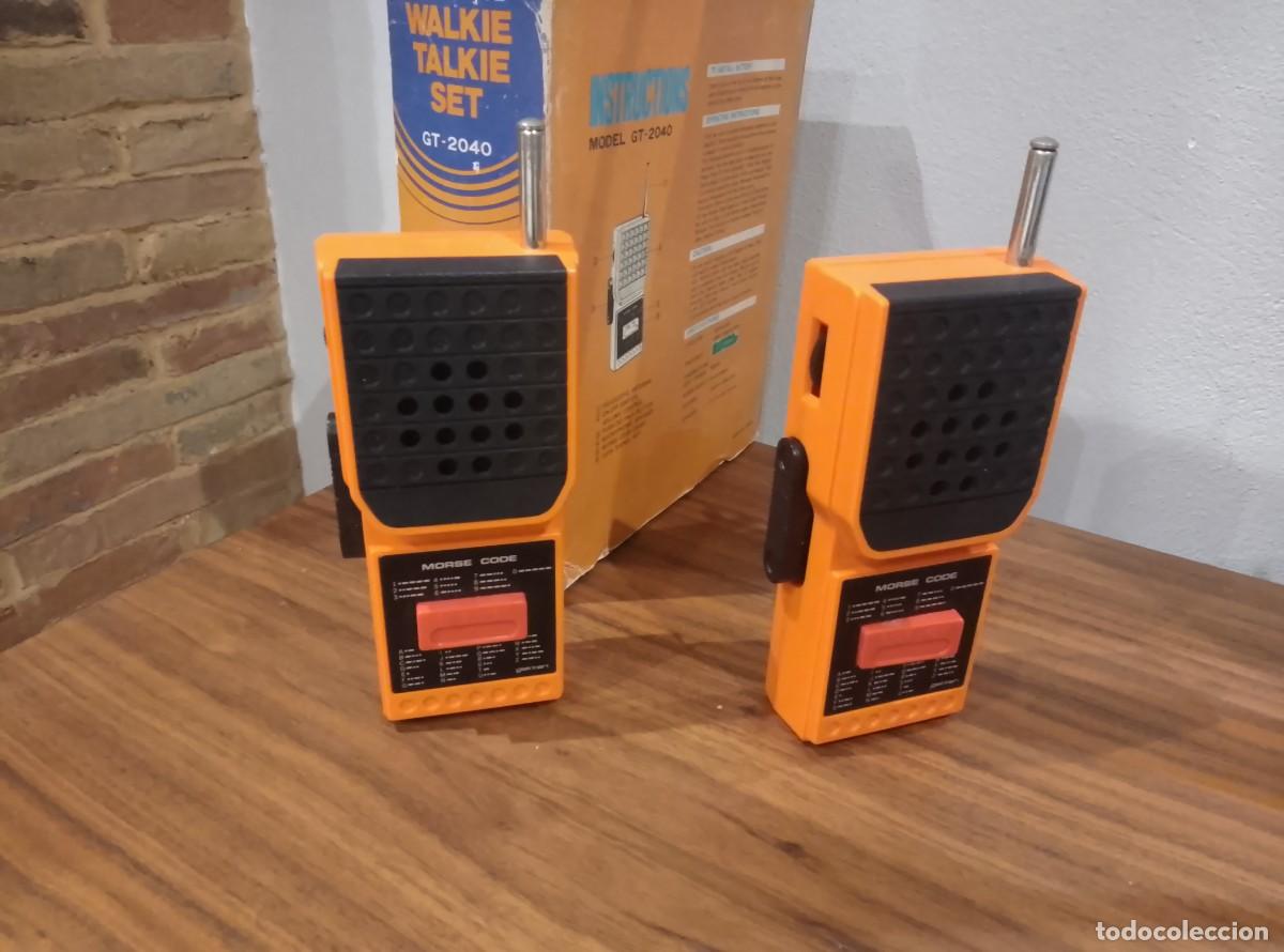 Radios antiguas: Walkie talkies SET GT 2040 - Foto 3