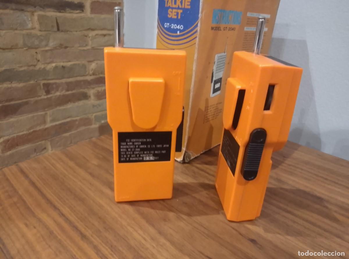 Radios antiguas: Walkie talkies SET GT 2040 - Foto 5