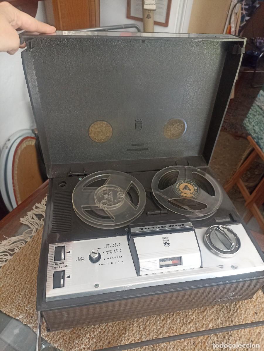 Radios antiguas: Magnetof&oacute;n GRUNDIG TK 145 De luxe.