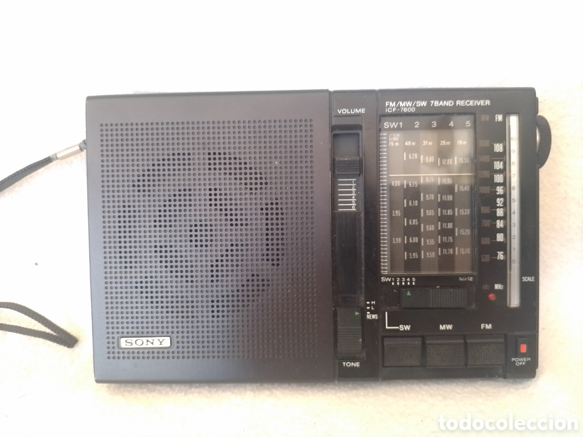 Radios antiguas: Radio SONY ICF-7600. - Foto 1