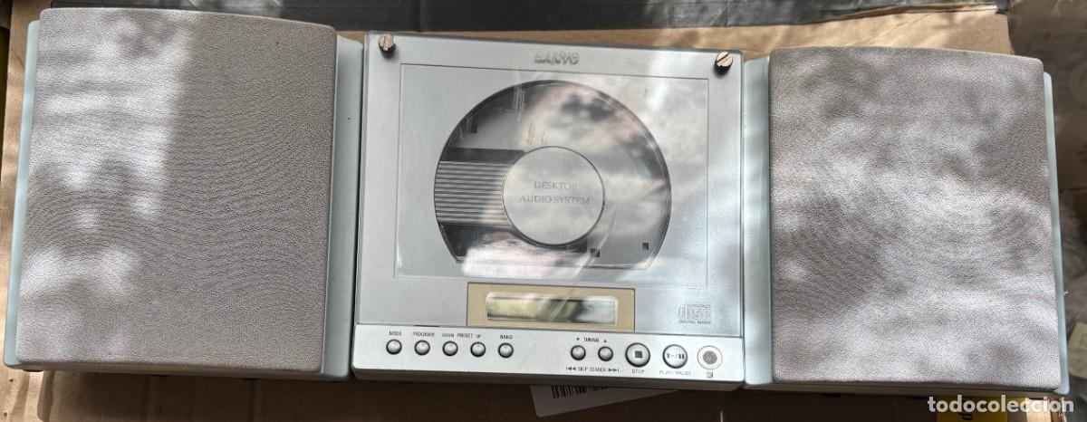 Radios antiguas: MICROCADENA DE M&Uacute;SICA / SISTEMA DE AUDIO DE ESCRITORIO VERTICAL. SIN COMPROBACI&Oacute;N. RADIOCASSE-15