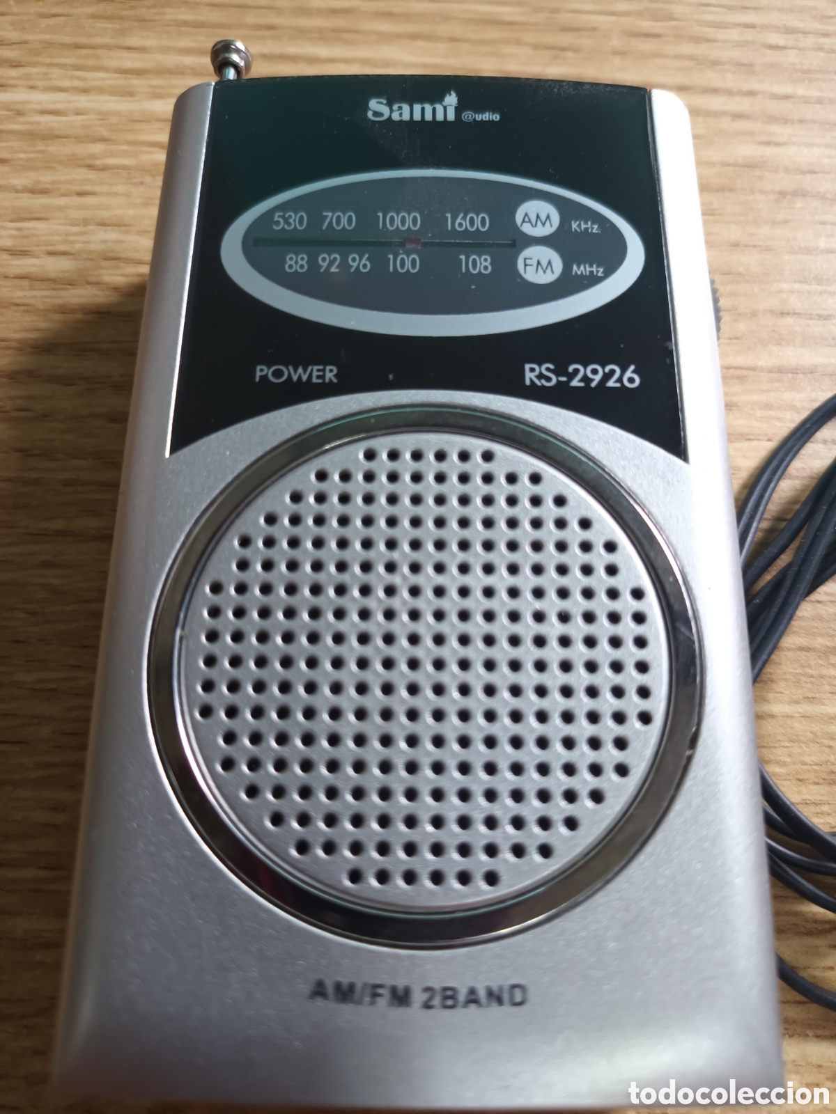 Radios antiguas: RADIO TRANSISTOR CON CASQUITOS MARCA SAMI
