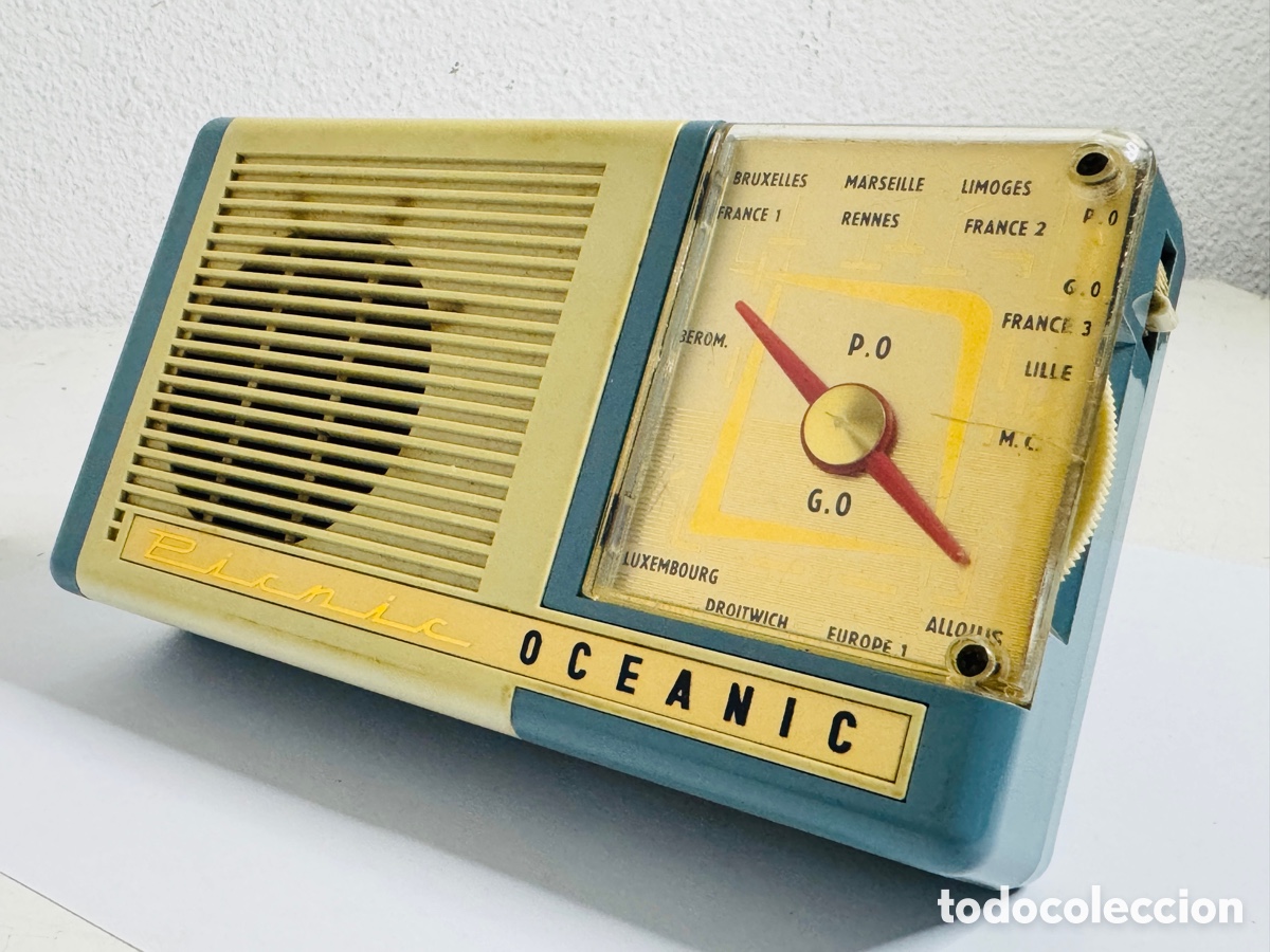 Radios antiguas: Picnic Oceanic Radio Retro Vintage Transistor 1961