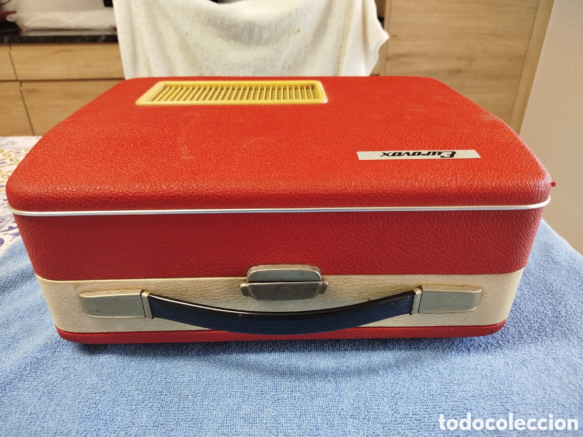 Radios antiguas: Tocadiscos Eurovox 505 S, musical estudio, a&ntilde;os 1960