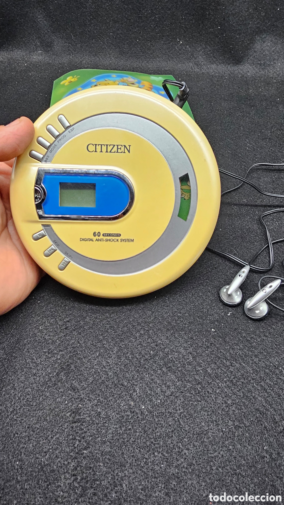 R&aacute;dios antigos: Reproductor de CD port&aacute;til