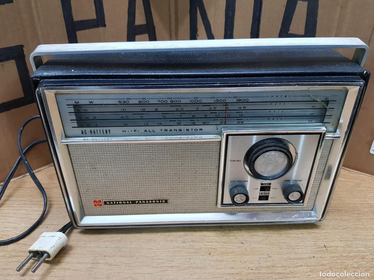 Radios antiguas: RADIO JAPONESA NATIONAL PANASONIC-MODEL R-441B-A&Ntilde;O 1966