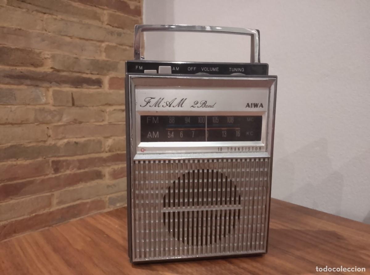 Radios antiguas: Radio transistor Aiwa 2bandas 10transistoress