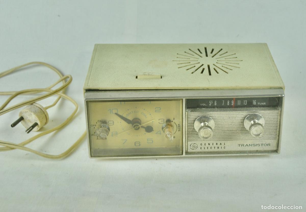 Radios antiguas: Radio despertador General Electric - Foto 5