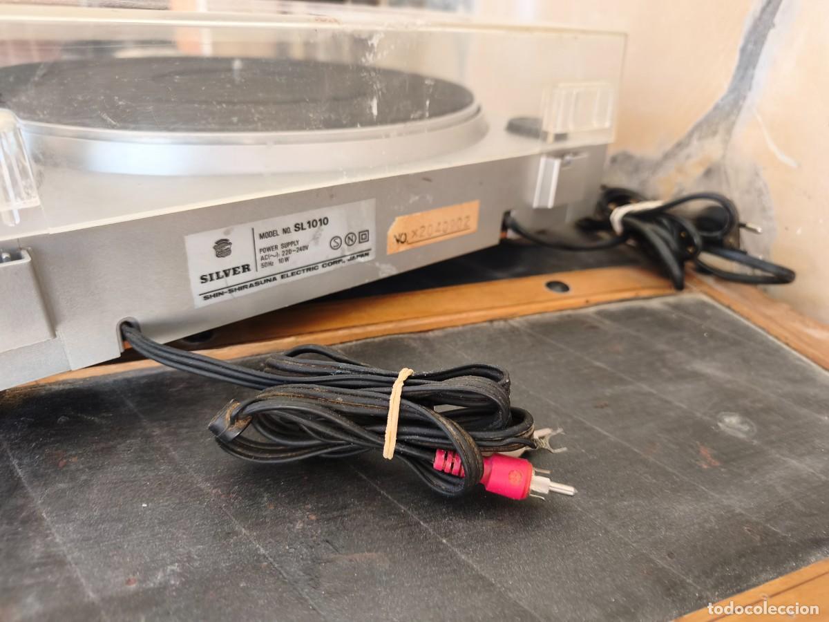 Radios antiguas: Tocadiscos Silver SL 1010. Funciona!!! - Foto 10