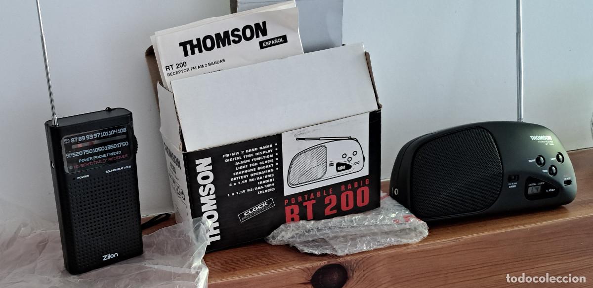 Radios antiguas: TRANSISTORES PICK-UP - NUEVOS - THOMSON y ZILON - SIN USAR