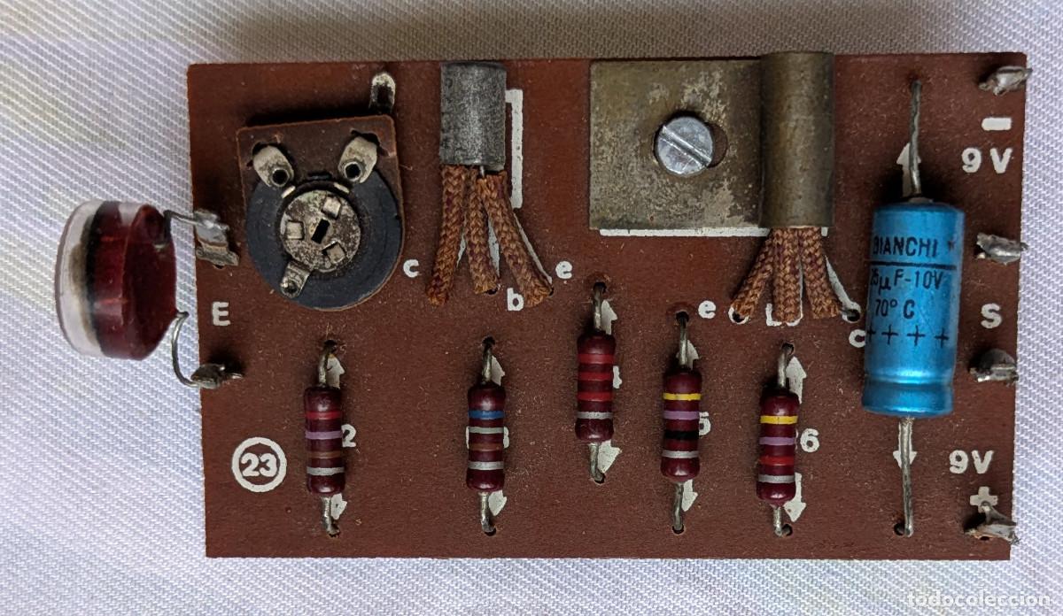 Radios antiguas: Kit detector de encendido a transistores Maymo con manual