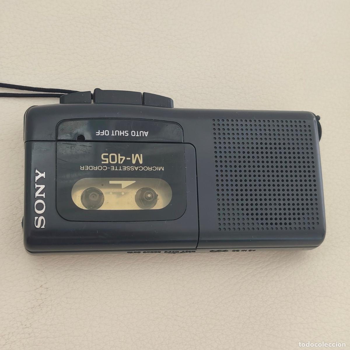 Radios antiguas: MICROCASSETTE RECORDER SONY M-405 - Foto 1