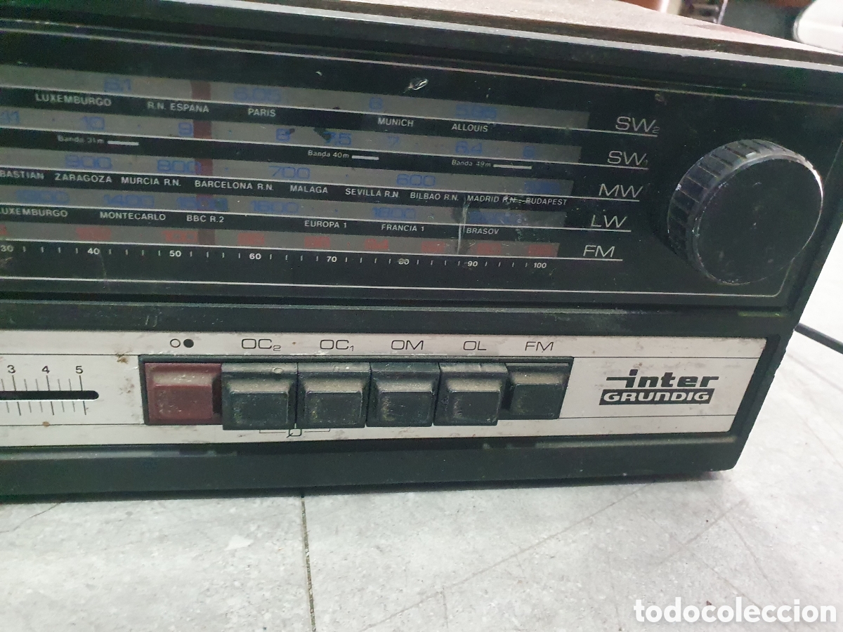 Radios antiguas: Radio Grundig Inter. - Foto 4