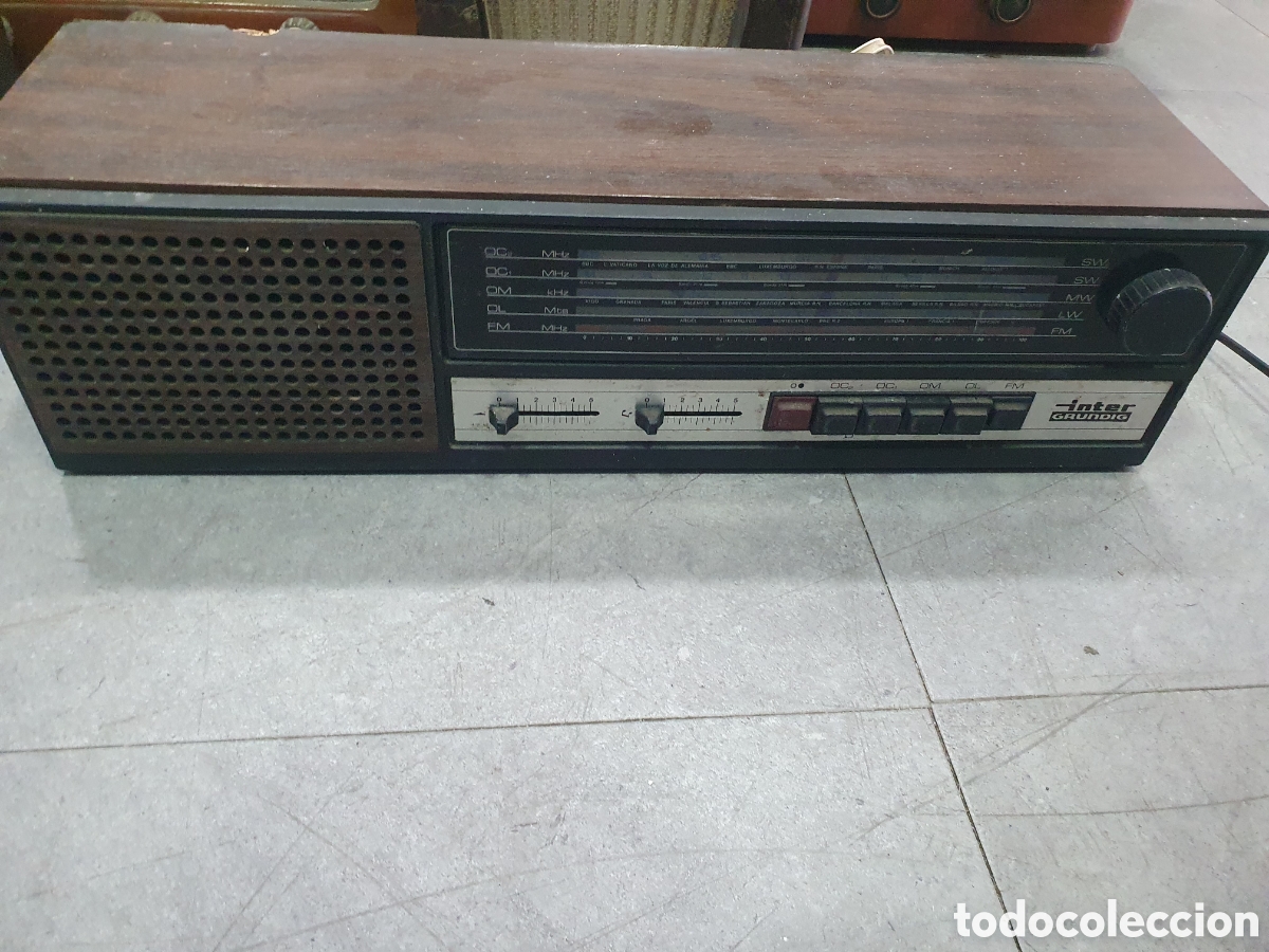 Old radios: Radio Grundig Inter.