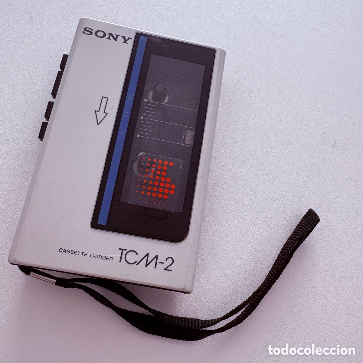 Radios antiguas: Walkman Sony TCM-2 blanco