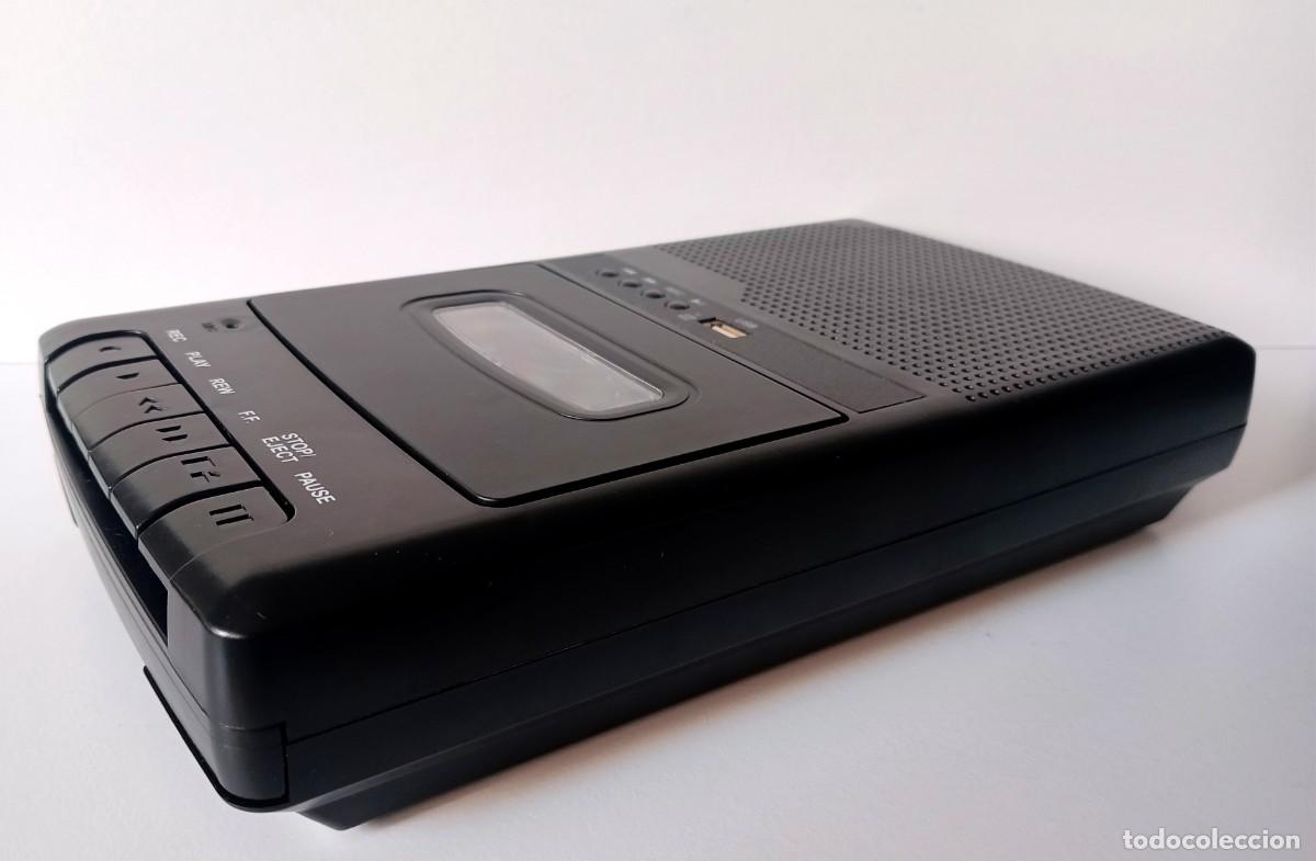 Radios antiguas: RADIO GRABADORA DE CASSETTES CON USB - Foto 7