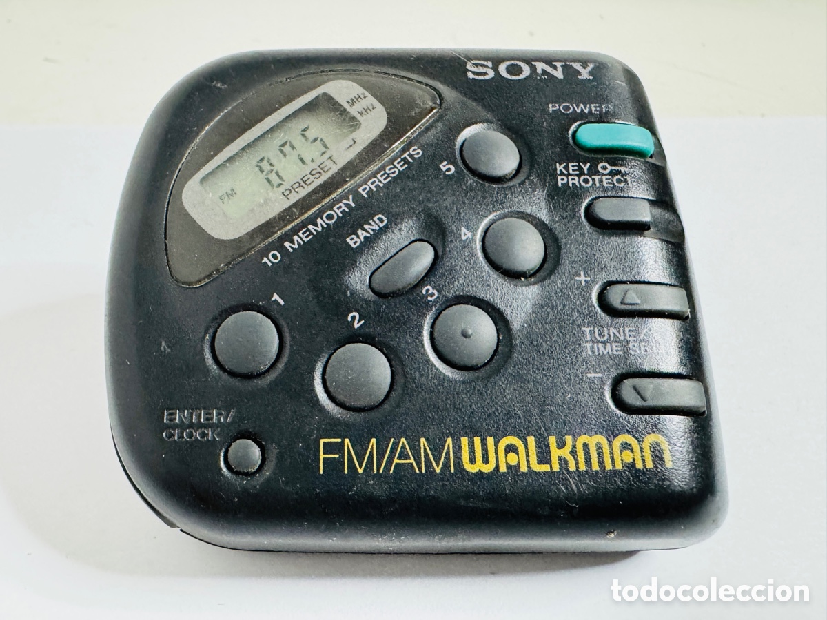 Radios antiguas: Sony SRF-M32 AM/FM Walkman Portable Radio Personal Stereo Audio Player Funciona